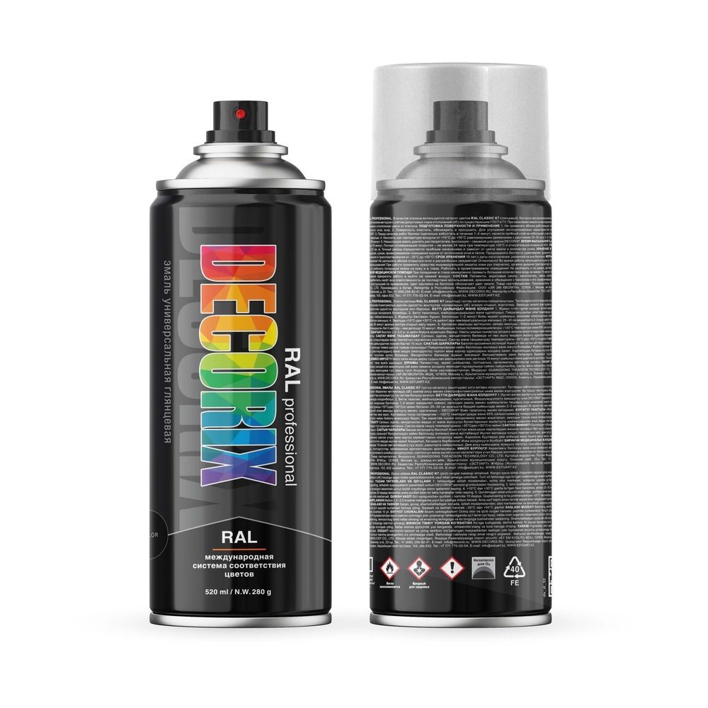 Decorix 0138-9005m DX глубокий черный матовый 0,52 л 0138-9005m DX